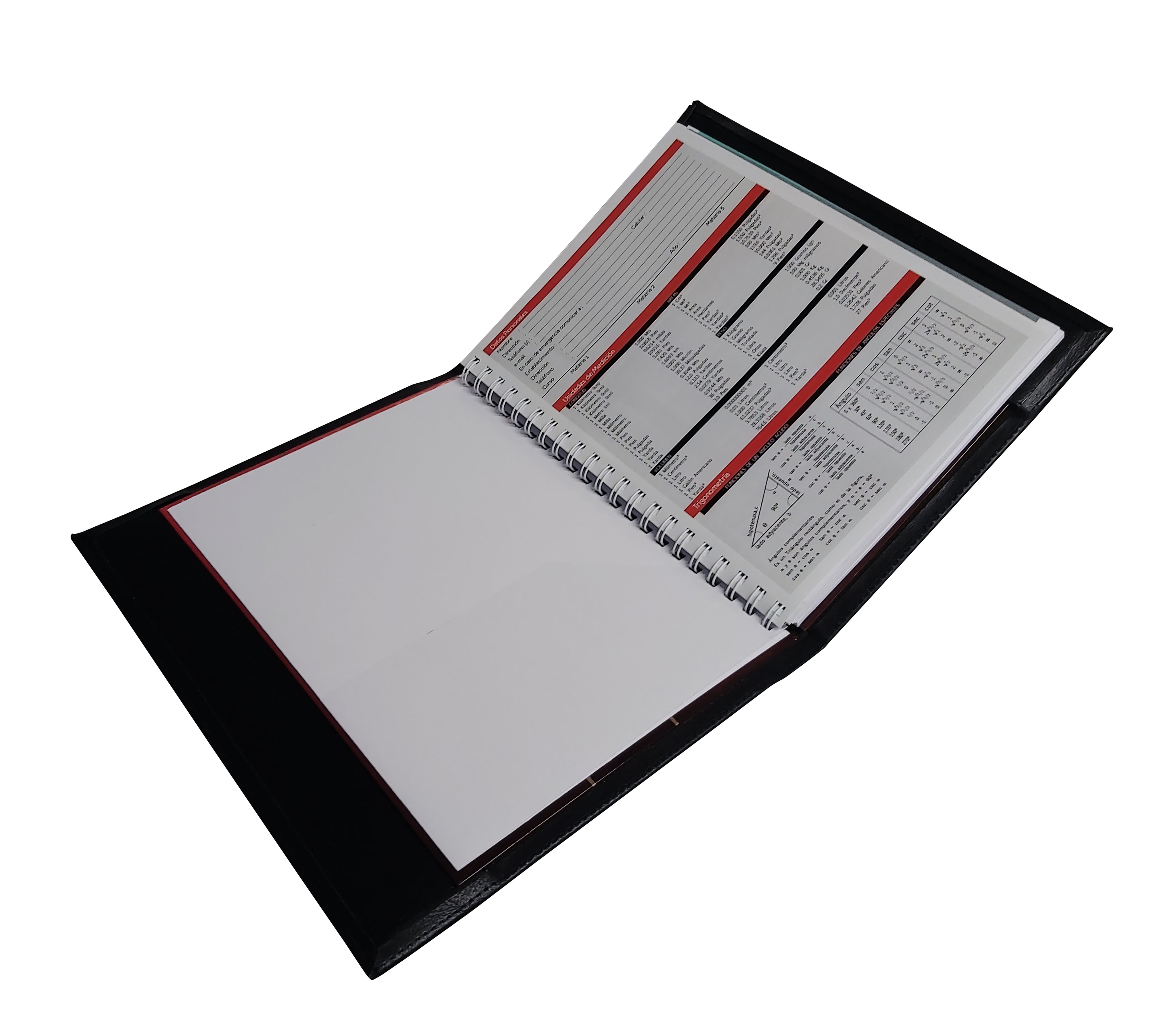 CARPETA PORTA CUADERNO SIMIL CUERO 3203-M BUHO