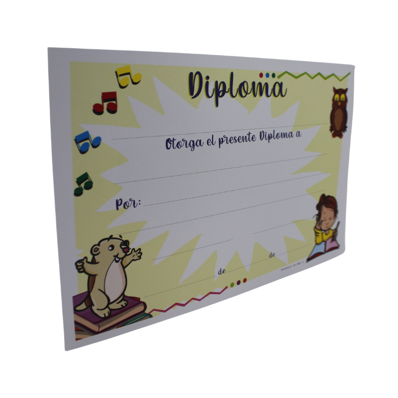 DIPLOMA DE HONOR PARVULOS