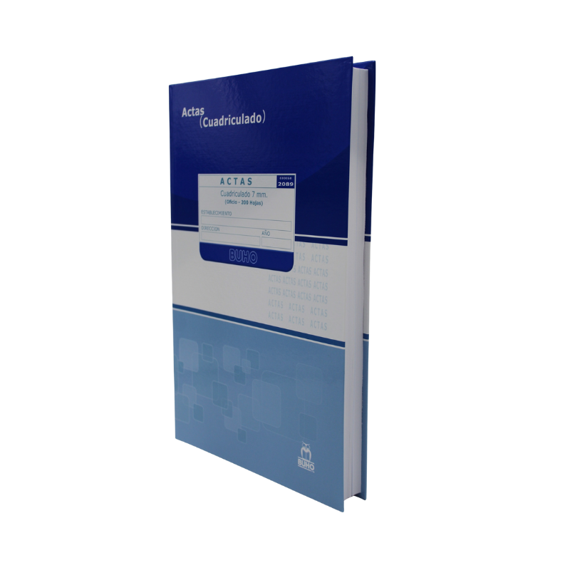Acta Cuadriculado 200 hojas