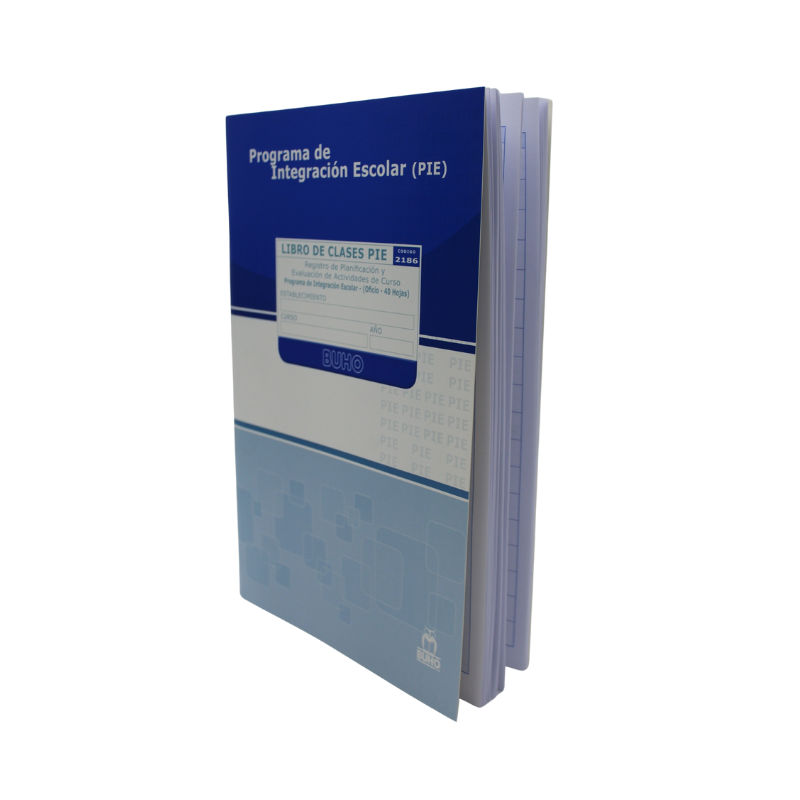 Libro PIE Formato Unico - 40 Hjs