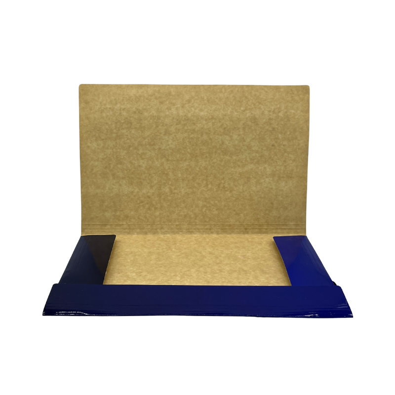CARPETA C/ELASTICO AZUL