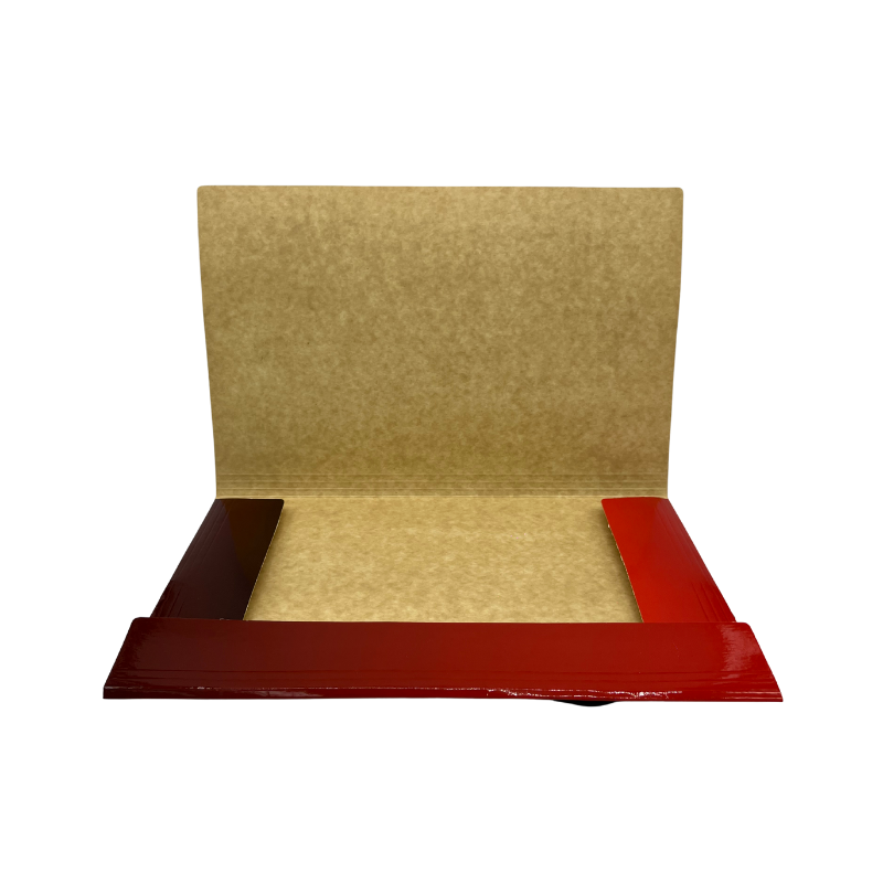 CARPETA C/ELASTICO ROJA