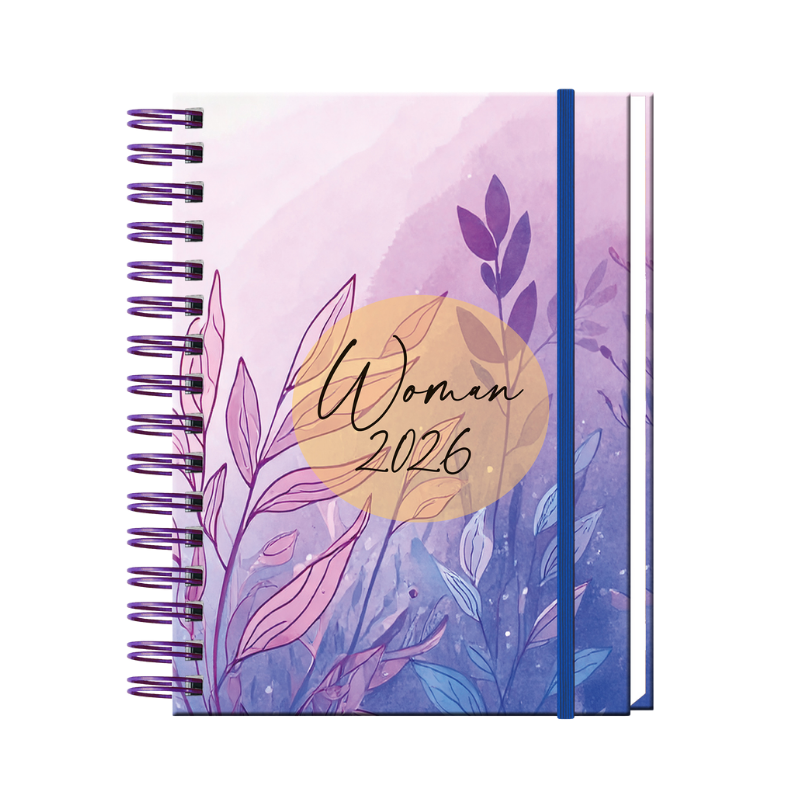 AGENDA WOMAN MEMORY ANILLADA