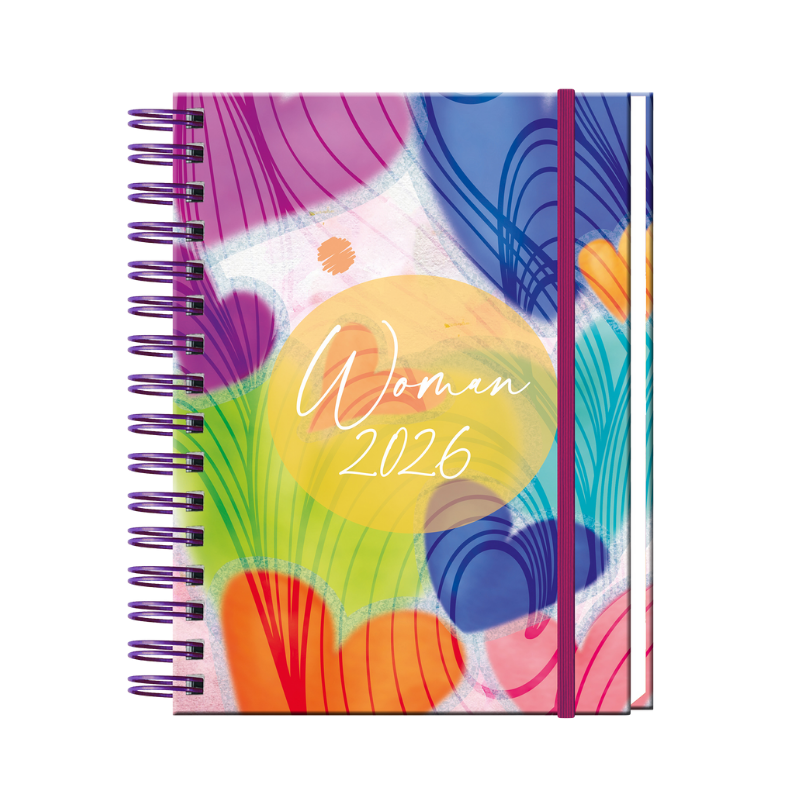 AGENDA WOMAN MEMORY ANILLADA