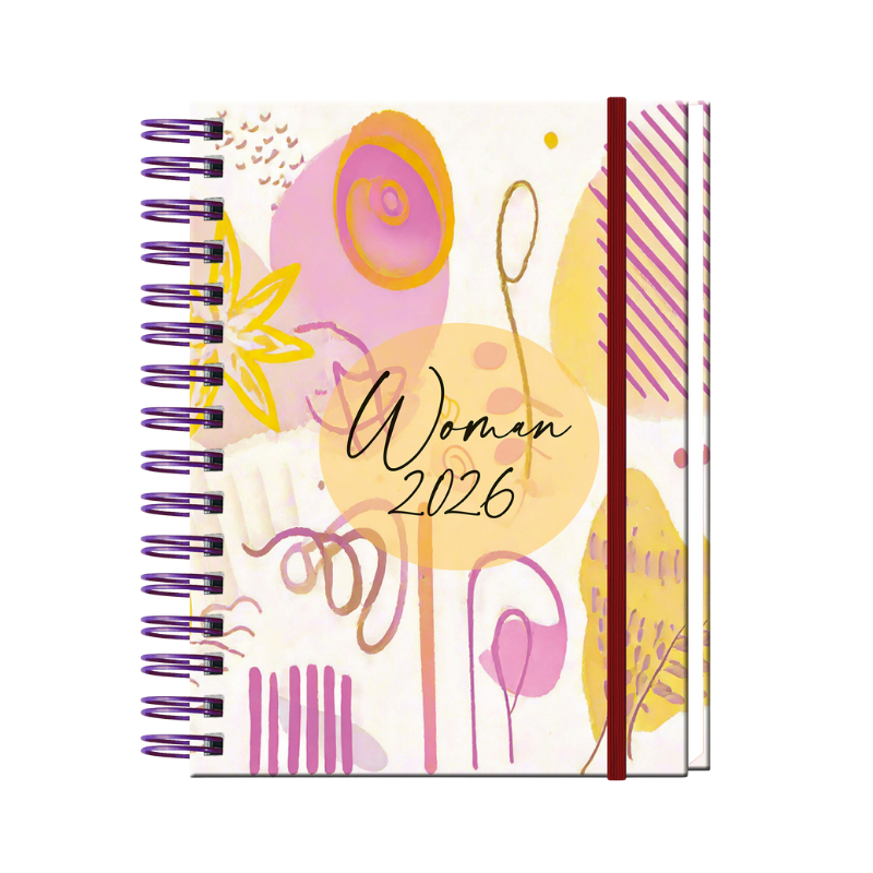 AGENDA WOMAN MEMORY ANILLADA