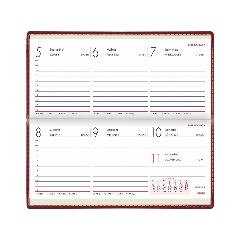 AGENDA POCKET CLASICA