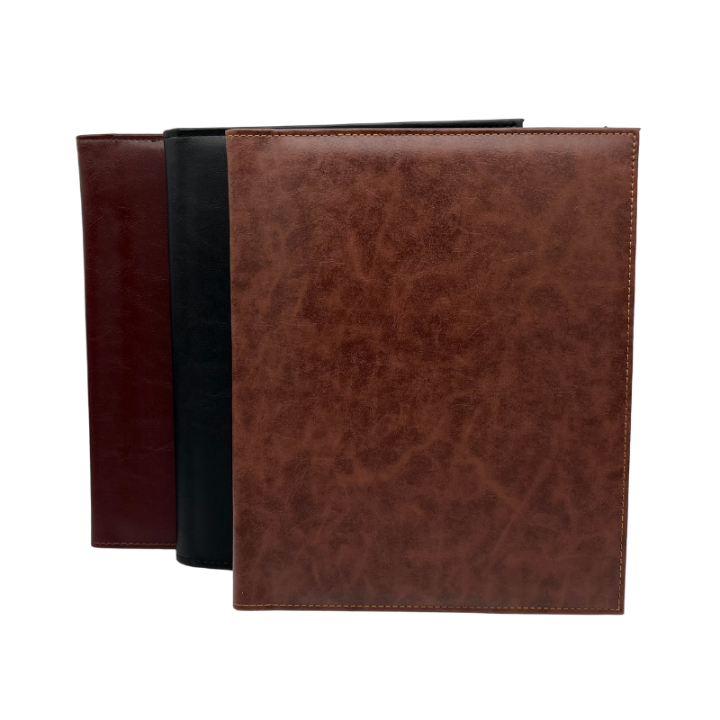 CARPETA PORTA CUADERNO SIMIL CUERO 3203-M BUHO