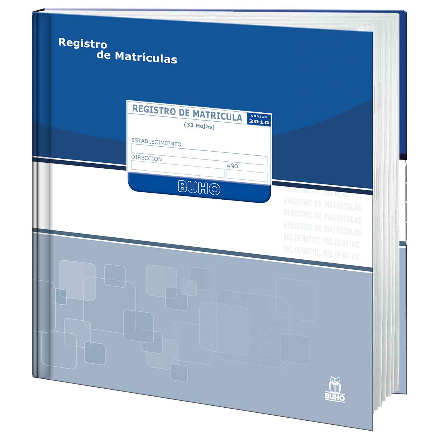 LIBRO REGISTRO DE MATRICULAS