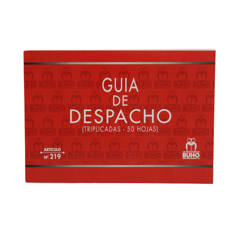 GUIAS DE DESPACHO - 50/3 HJS TRIPLIC.