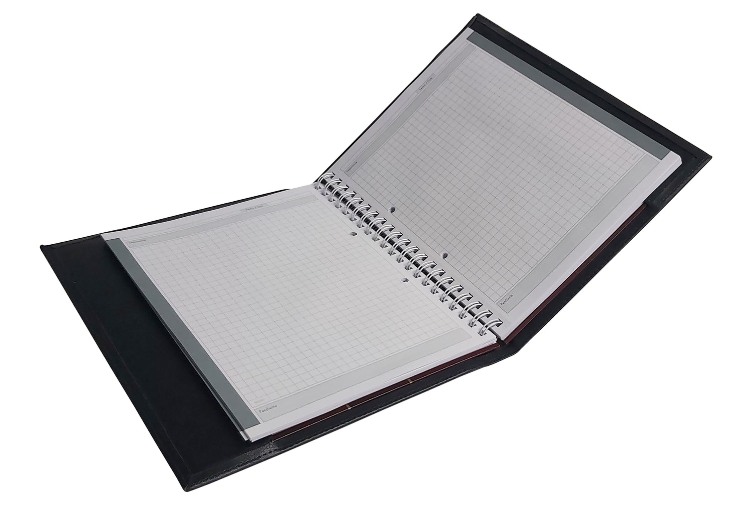 CARPETA PORTA CUADERNO SIMIL CUERO 3203-M BUHO