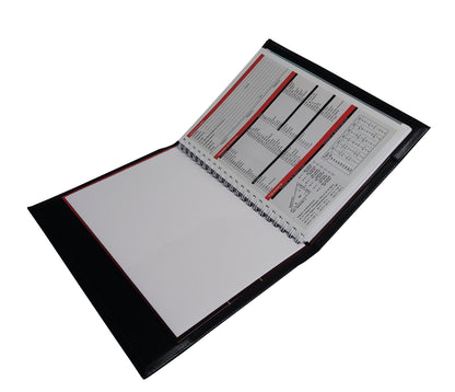 CARPETA PORTA CUADERNO SIMIL CUERO 3203-M BUHO