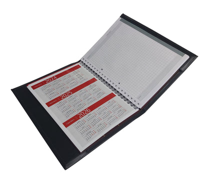 CARPETA PORTA CUADERNO SIMIL CUERO 3203-M BUHO