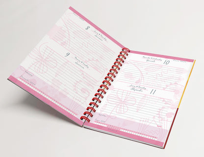 AGENDA WOMAN MEMORY ANILLADA