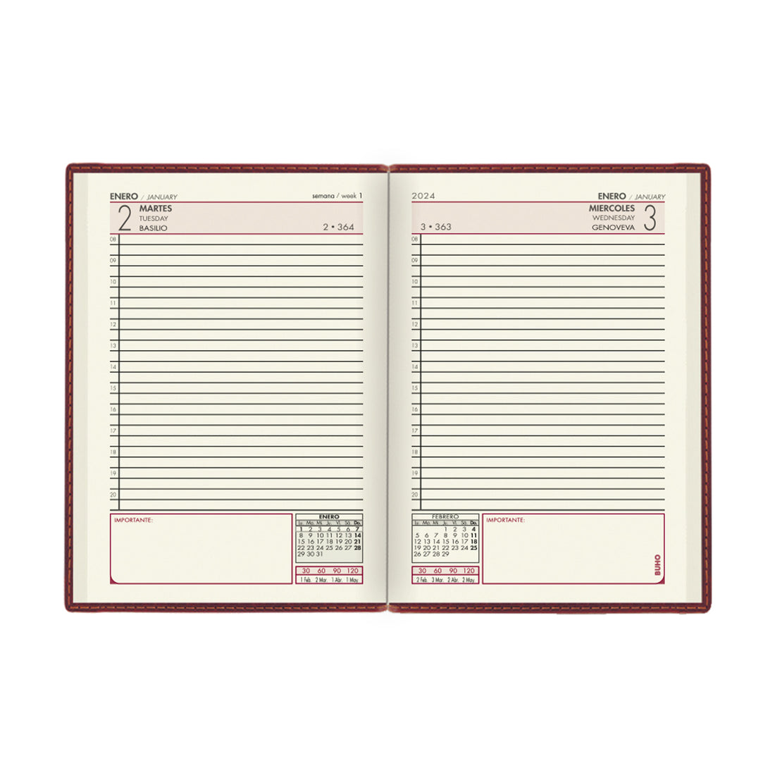 AGENDA EJECUTIVA FIRST CLASS