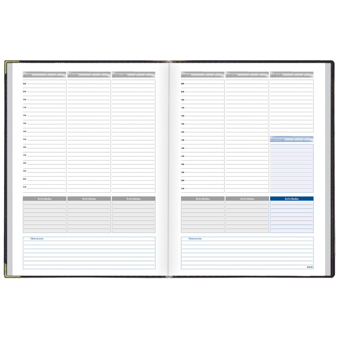 AGENDA DOCENTE TAPA CUERO