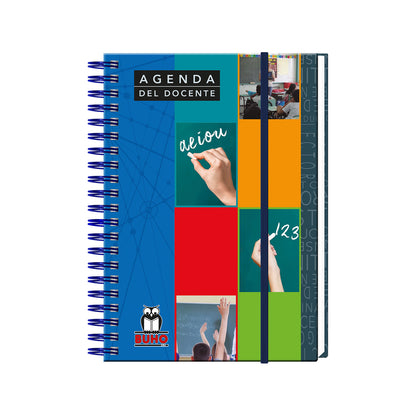 AGENDA DOCENTE TAPA ANILLADA