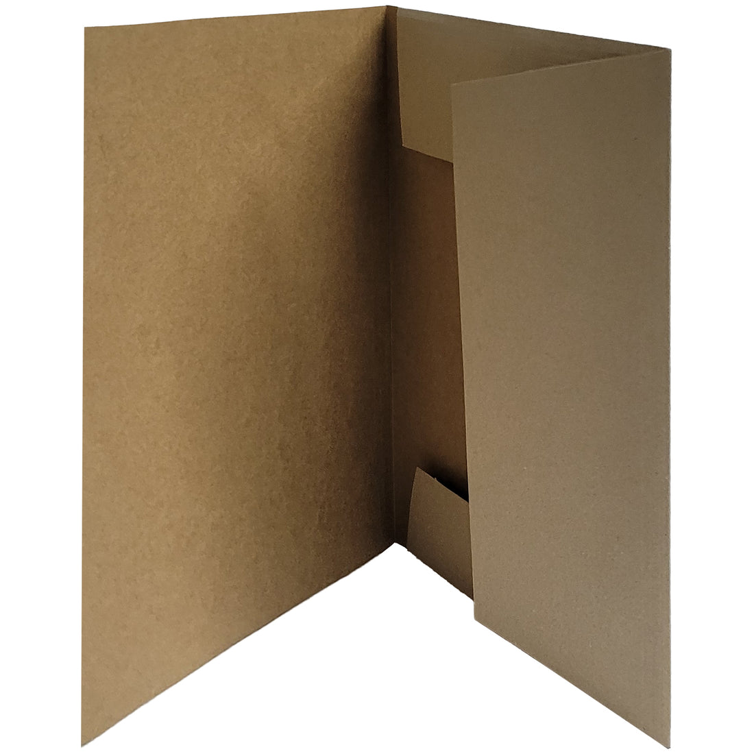 CARPETA CARTERA KRAFT CON SOLAPA