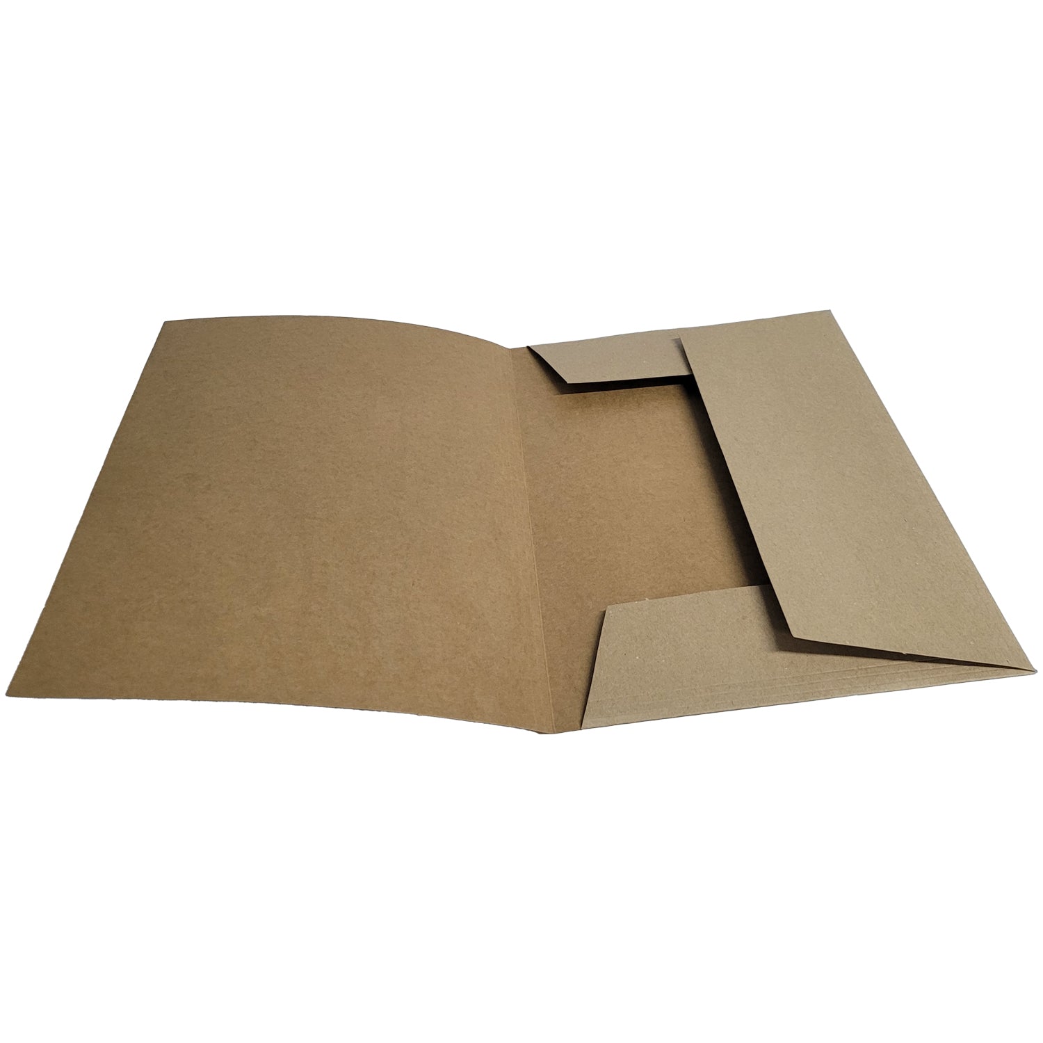 CARPETA CARTERA KRAFT CON SOLAPA