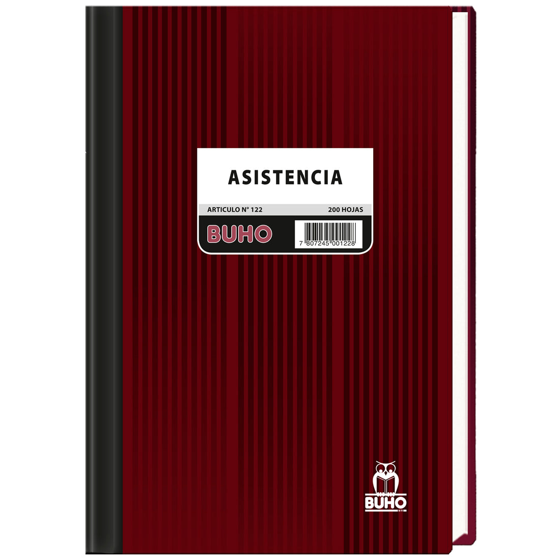 LIBRO ASISTENCIA PERSONAL - 200 HOJAS
