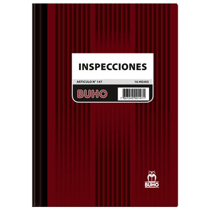 LIBRO DE INSPECCION - 16 HJS