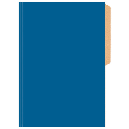 CARPETA PIGMENTADA AZUL CLARO BRILLANTE