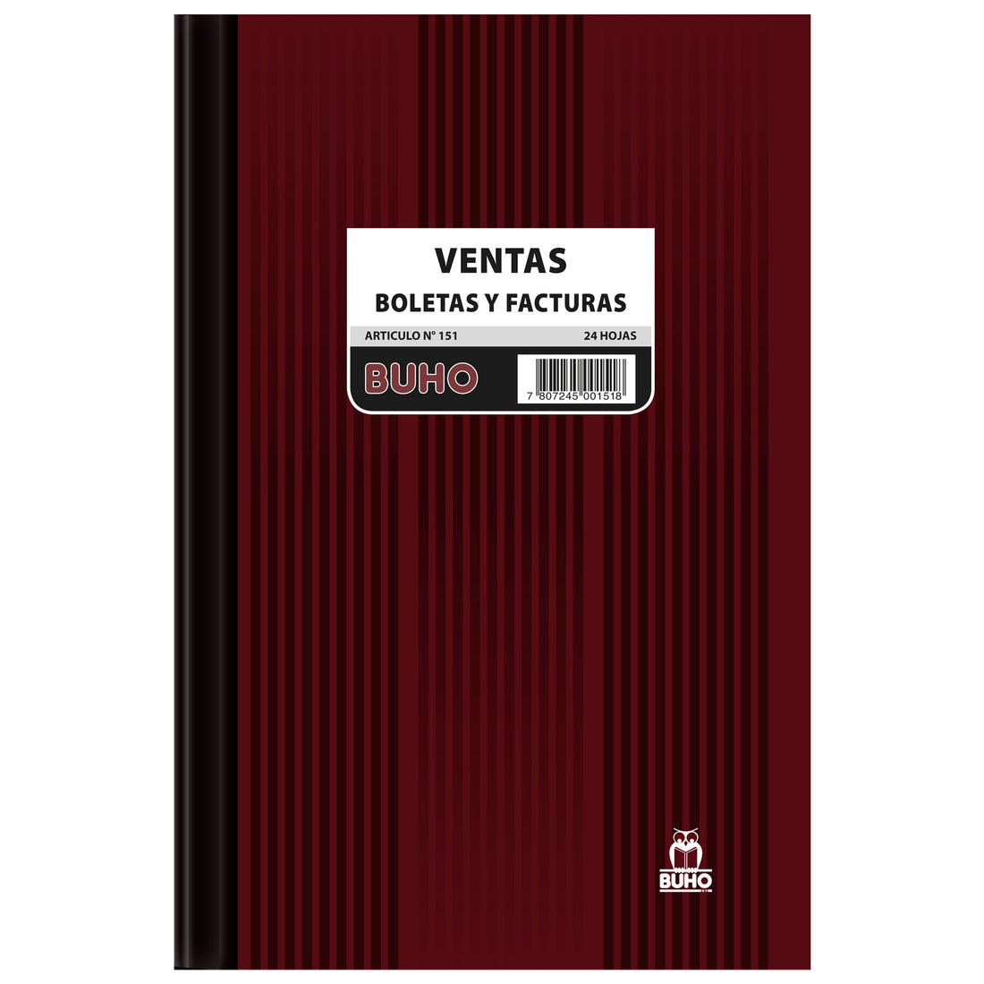 LIB.VTA IVA-BOL.Y FACT. - 24 HJS