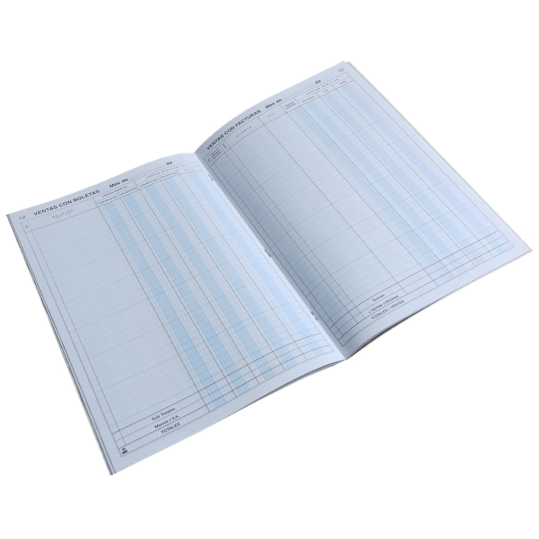 LIB.VTA IVA-BOL.Y FACT. - 24 HJS