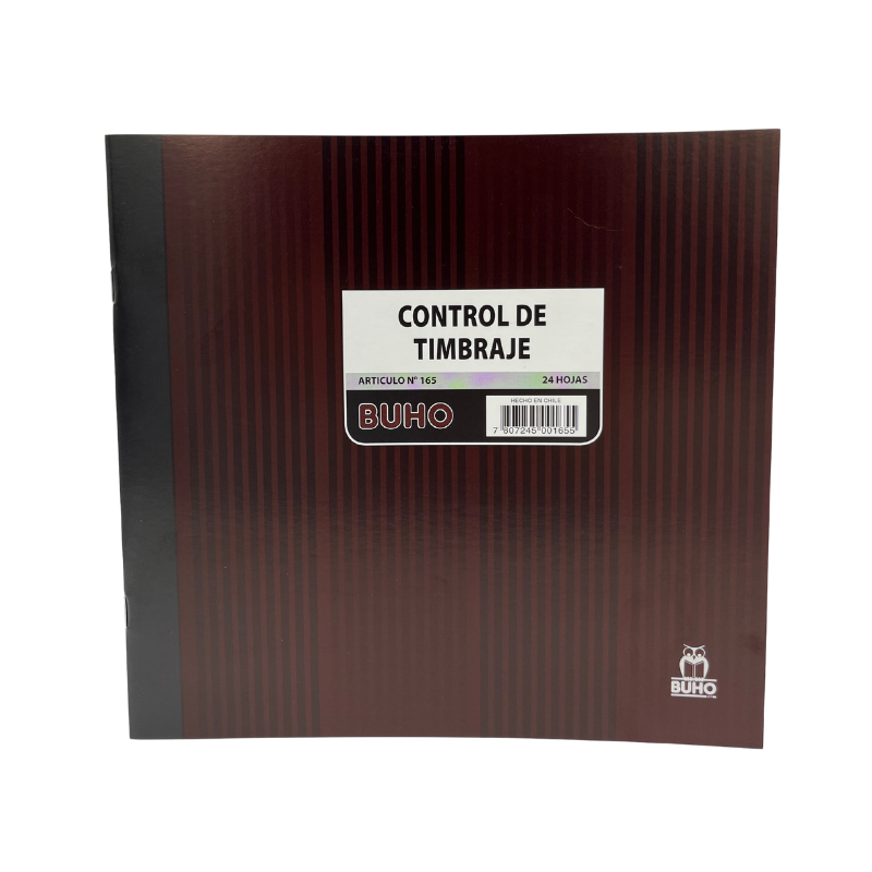 LIB.CONTROL TIMBRAJE - 24 HJS