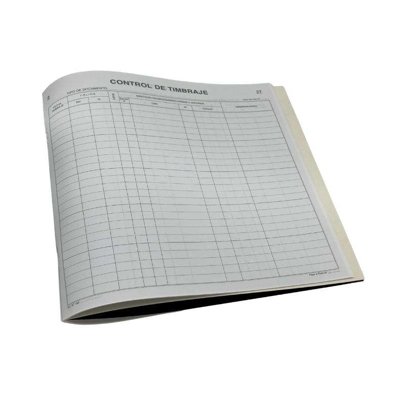 LIB.CONTROL TIMBRAJE - 24 HJS