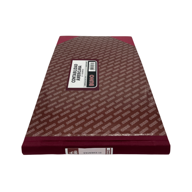 LIBRO 21 CUENTAS - 100 FOLIOS