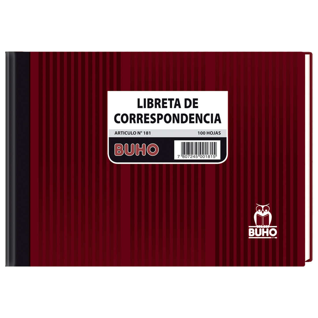 LIBRETA DE CORRESPONDENCIA - 100 HJS 1/2 OFICIO