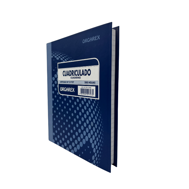 CUADERNO CUADRIC.7MM - 200 HJS
