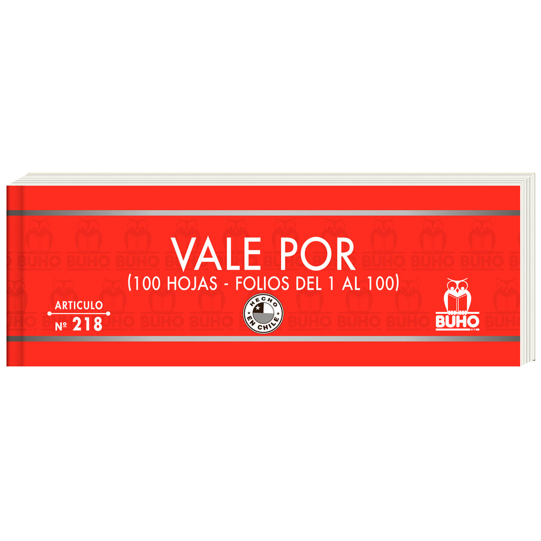 TALONARIO VALE POR - 100 HJS FOLIADO