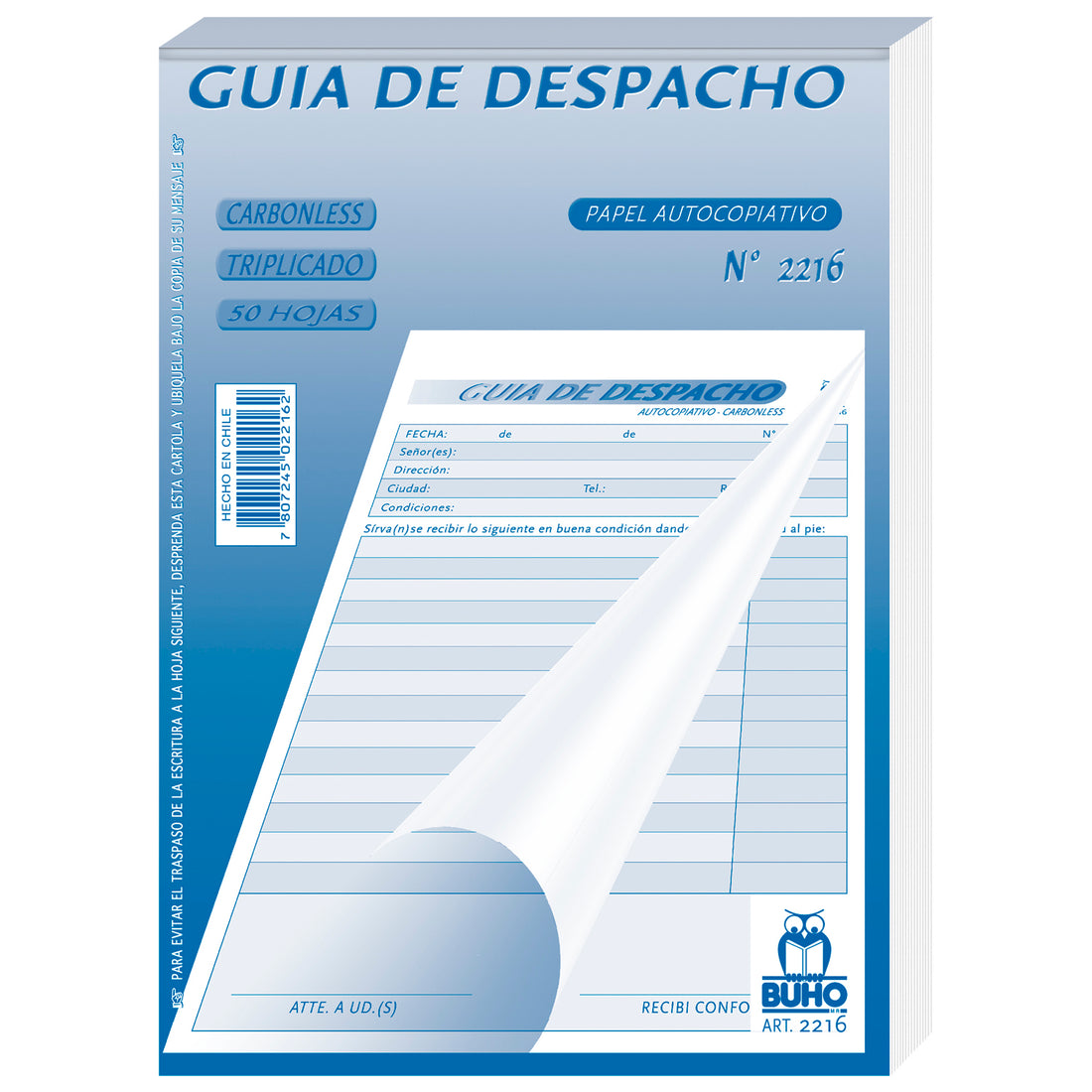 GUIA DESPACHO TRIPLIC.CARBONLESS