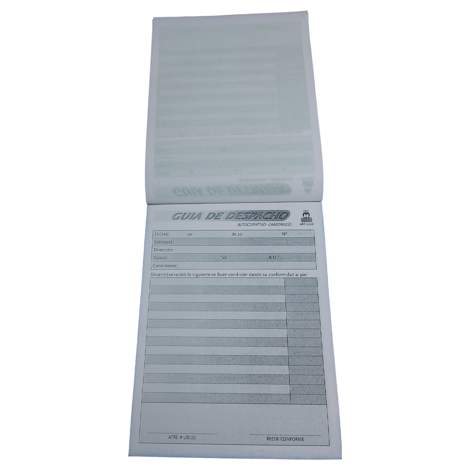 GUIA DESPACHO TRIPLIC.CARBONLESS