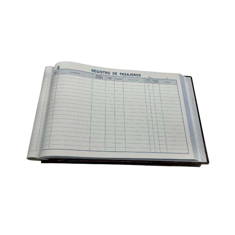 REG.DE PASAJEROS 50/2 HJS