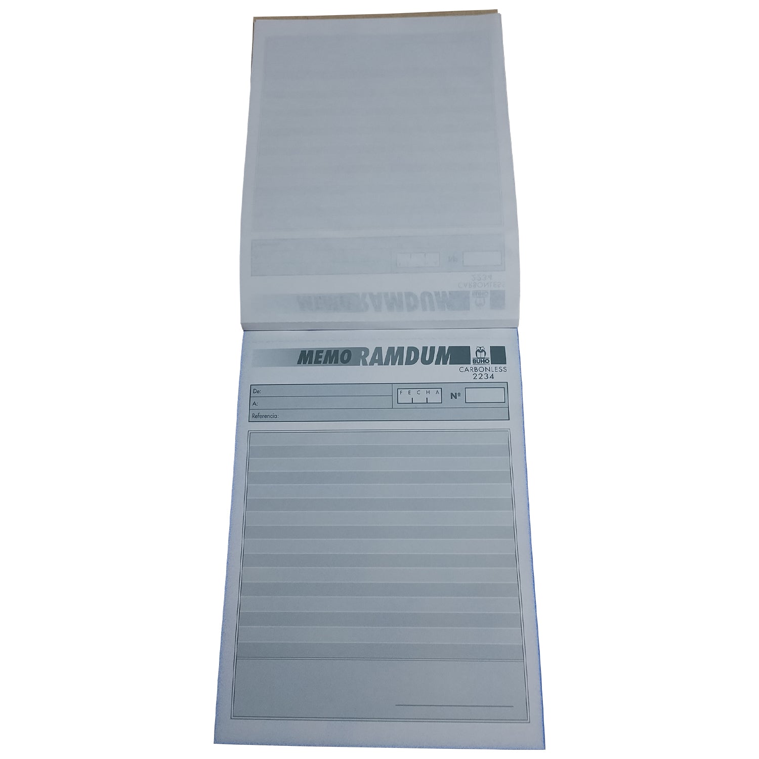 MEMORANDUM DUPLIC.CARBONLESS