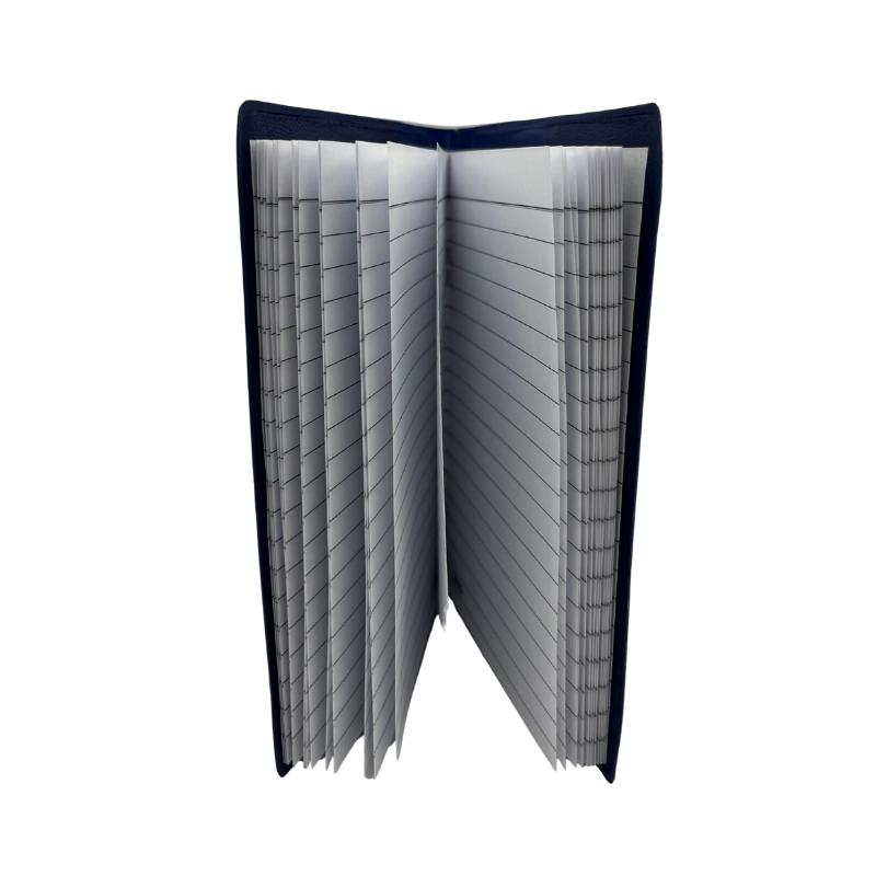 LIBRETA DE BOLSILLO TAPA PVC - 48 HJS.