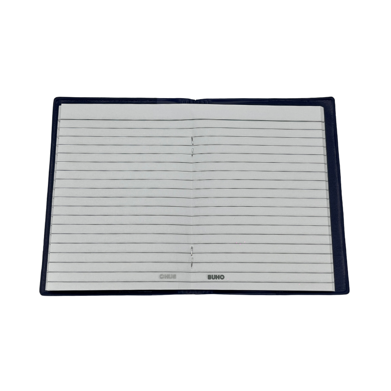 LIBRETA DE BOLSILLO TAPA PVC - 48 HJS.