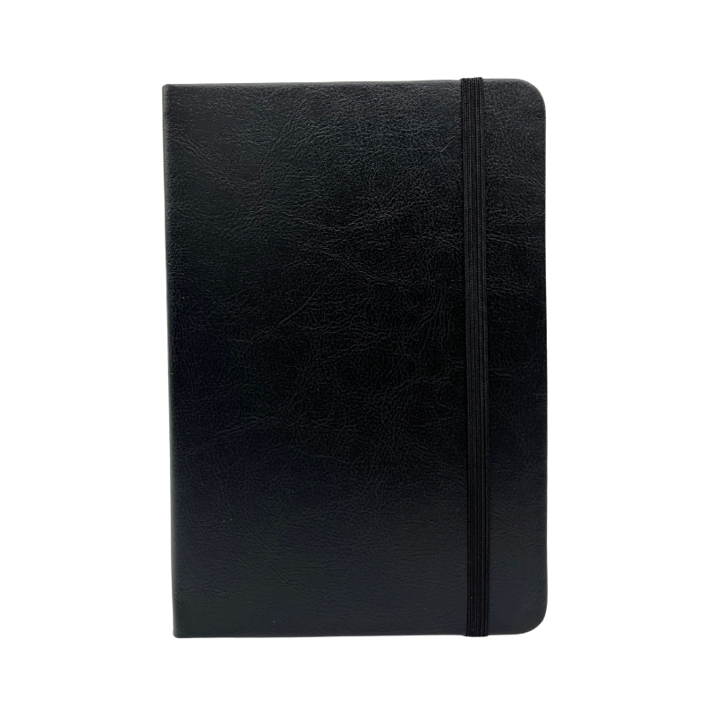 LIBRETA TIPO MOLESKINE 14X21 CM - CUADRICULADA