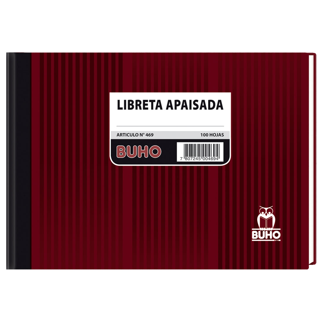 LIBRETA APAISADA - 100 HJS