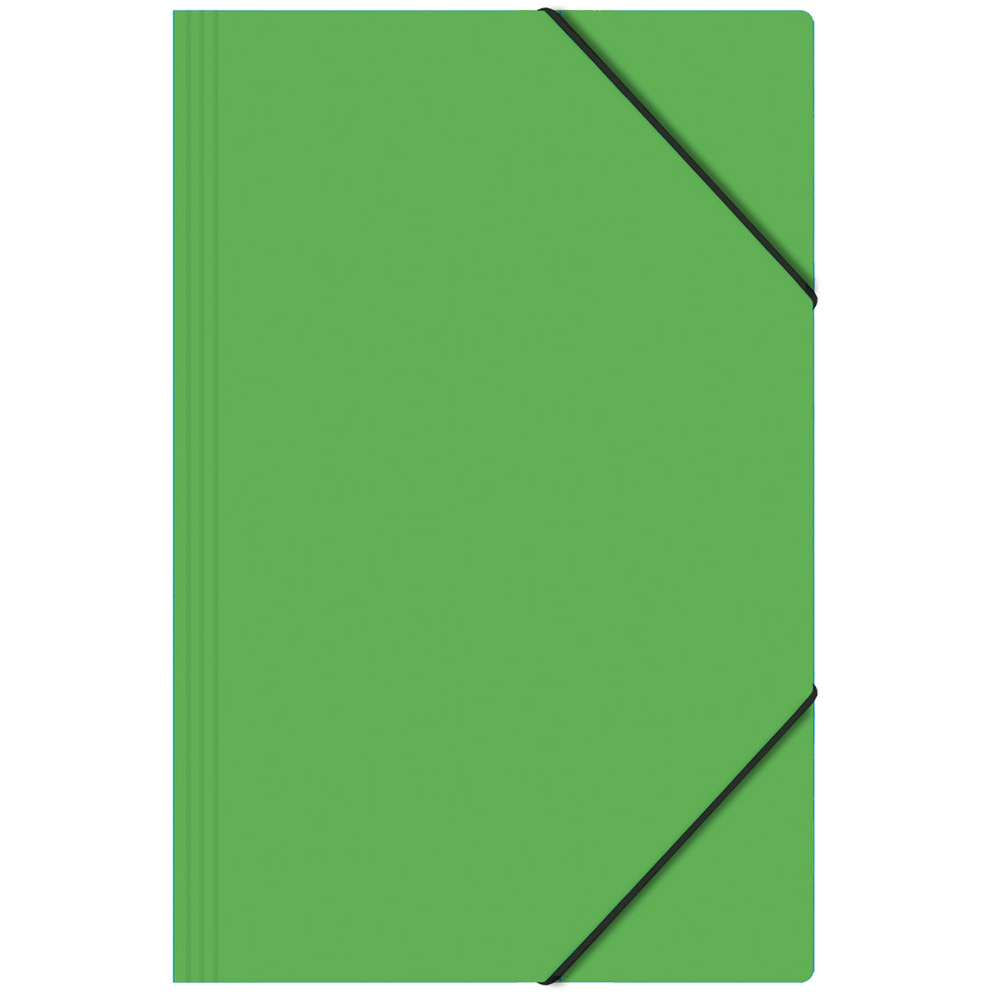 CARPETA C/ELASTICO VERDE CLARO