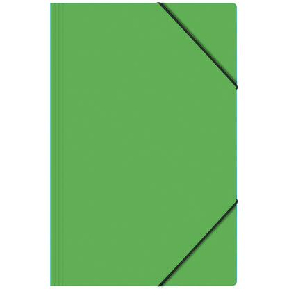 CARPETA C/ELASTICO VERDE CLARO