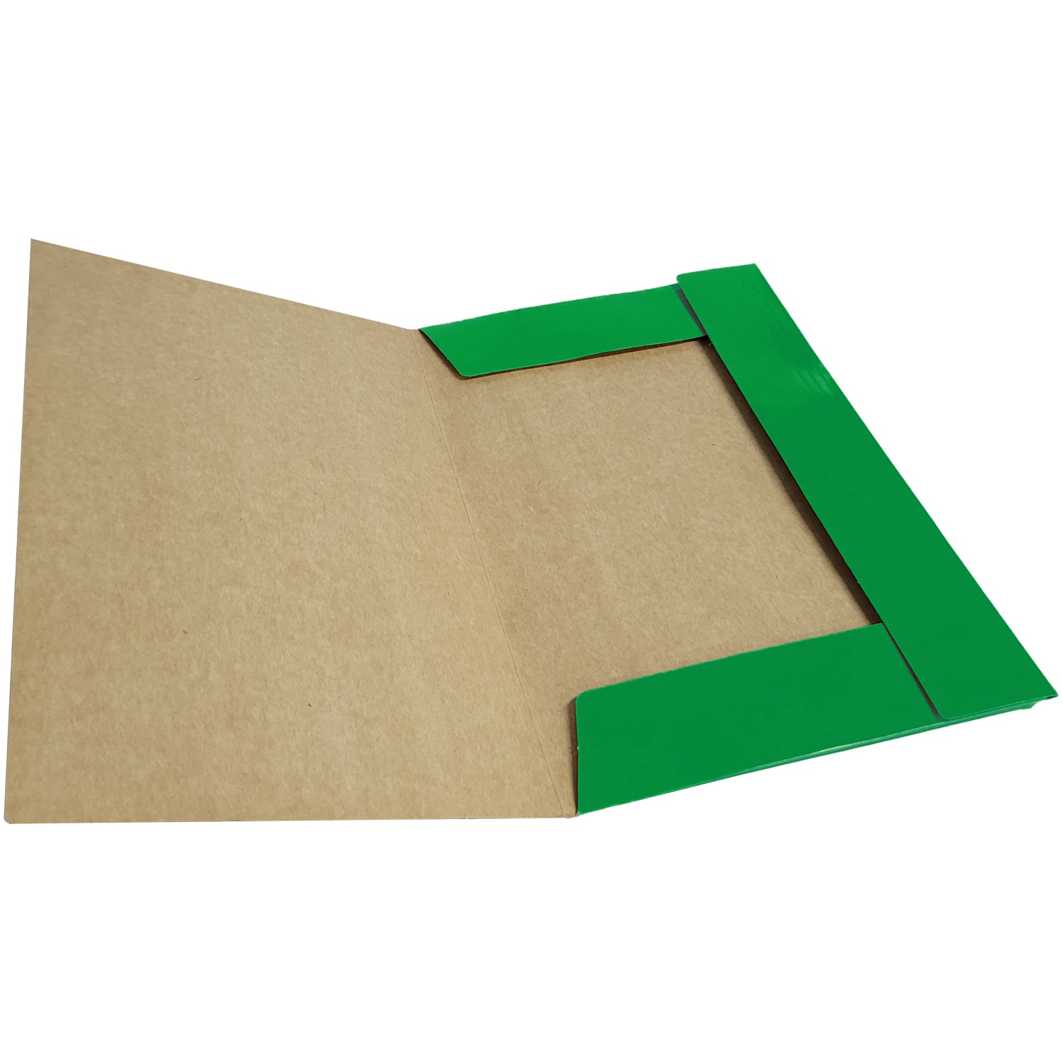CARPETA C/ELASTICO VERDE CLARO