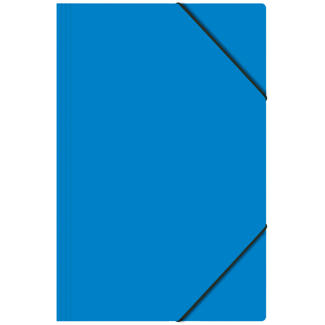 CARPETA C/ELASTICO AZUL CLARO