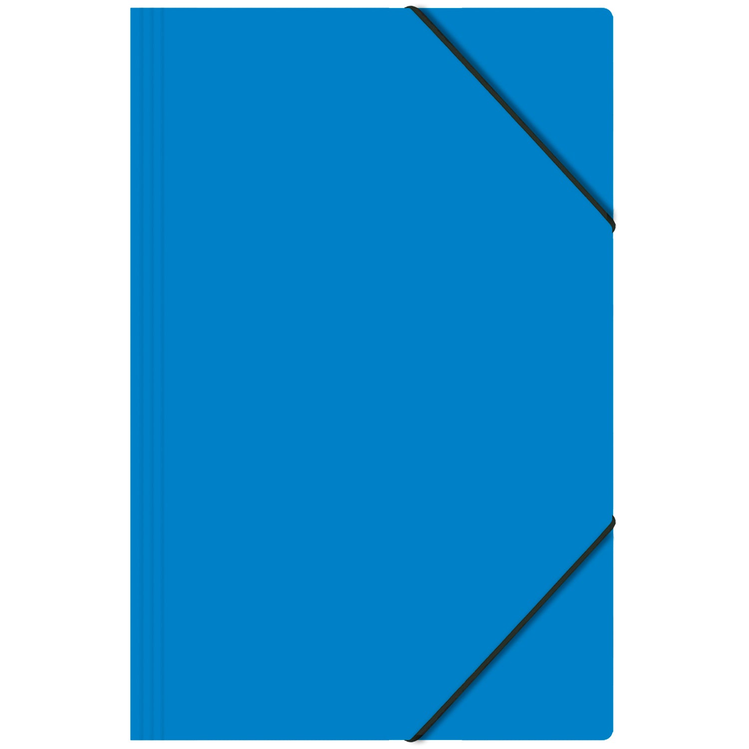 CARPETA C/ELASTICO AZUL CLARO