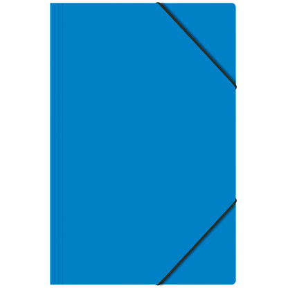 CARPETA C/ELASTICO AZUL CLARO