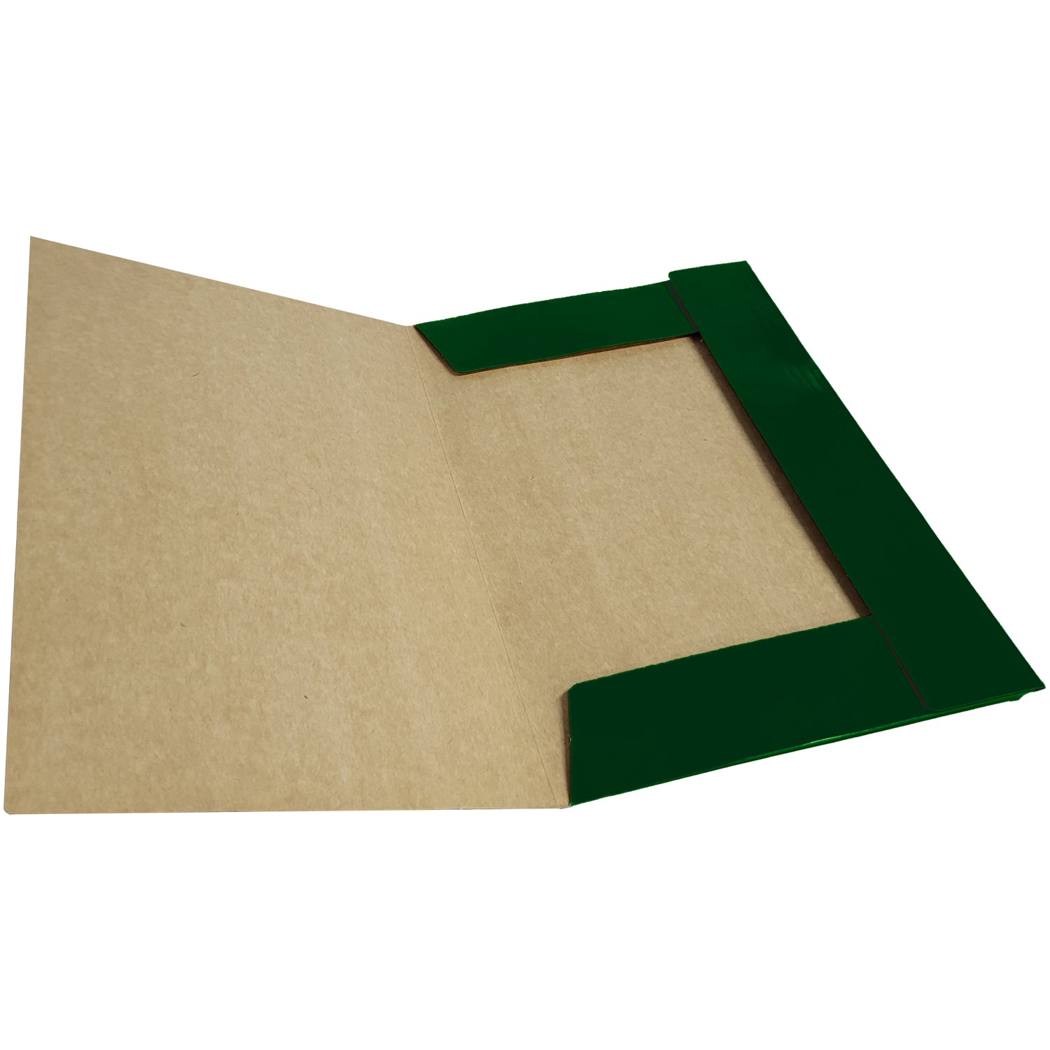 CARPETA C/ELASTICO VERDE OSCURO
