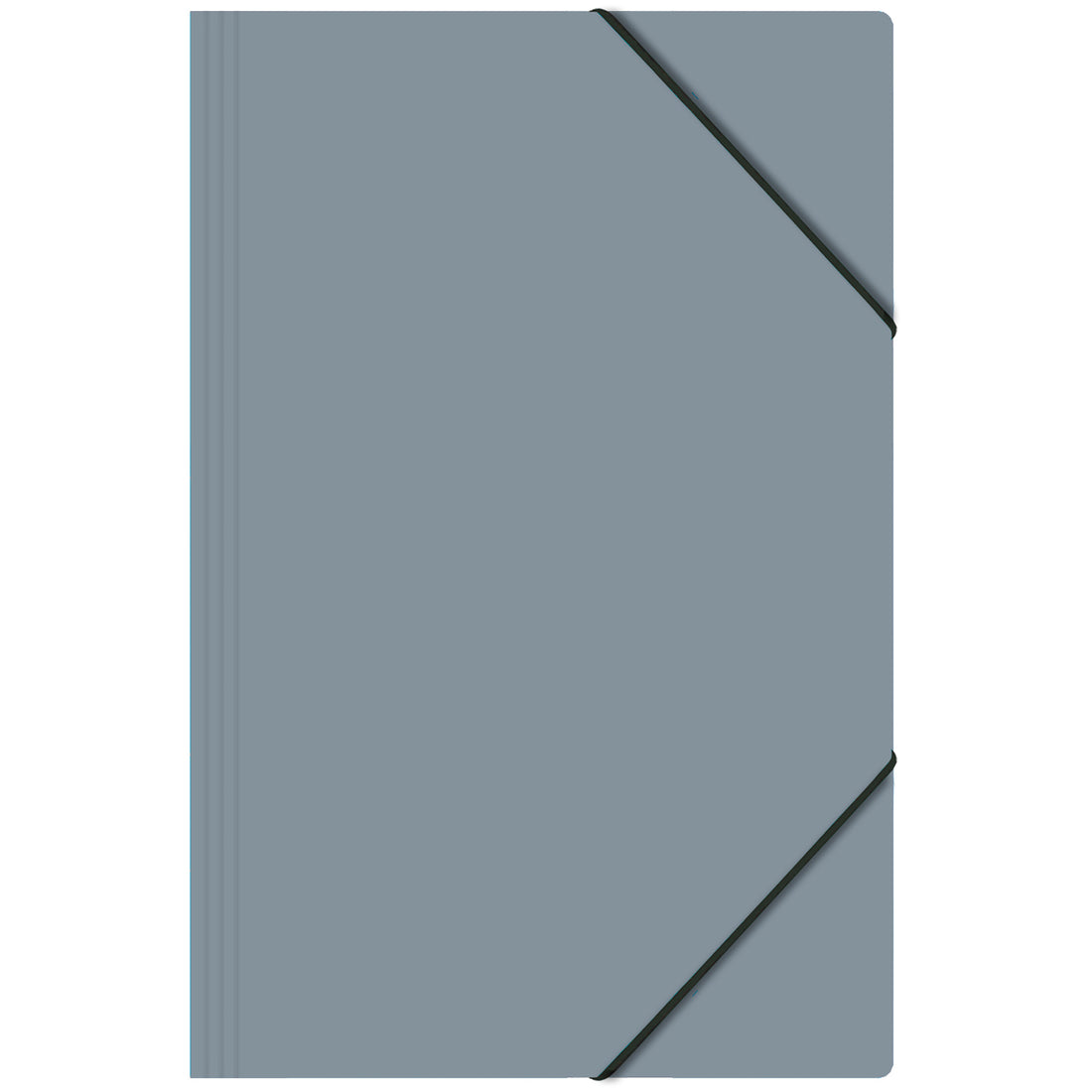 CARPETA C/ELASTICO PLATA