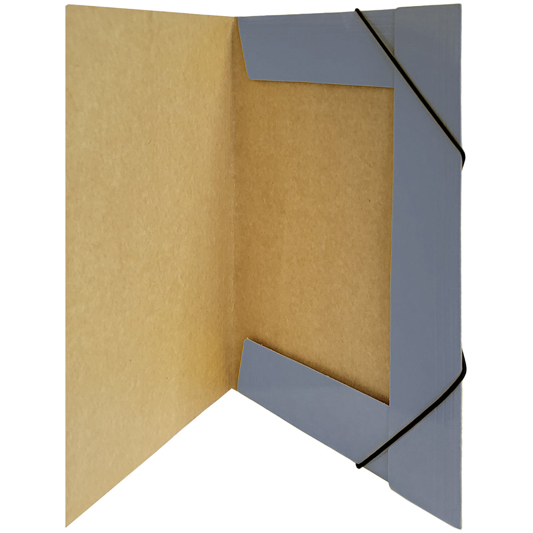 CARPETA C/ELASTICO PLATA